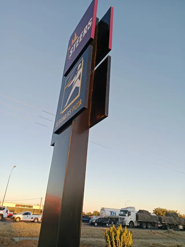 Debonairs signage and brand details at Palapye, view 1