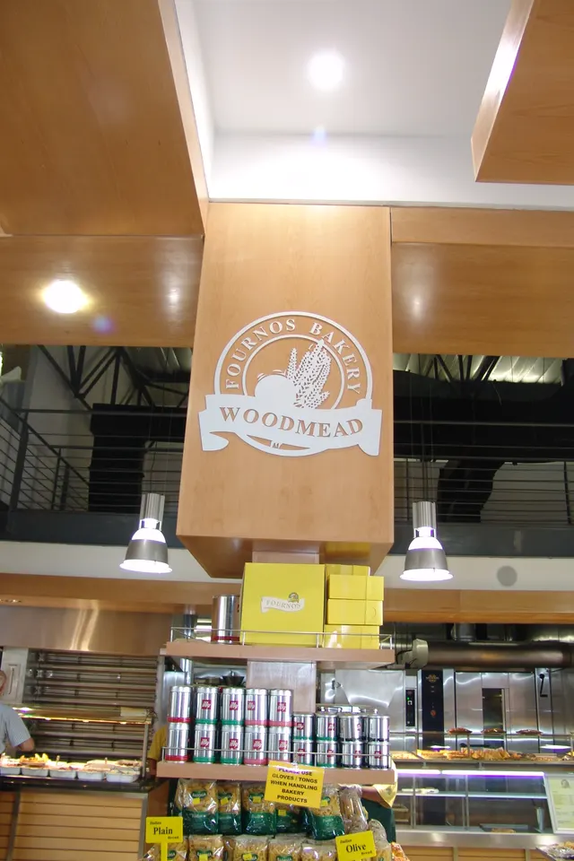 Fournos Bakery — interior signage, photograph 2
