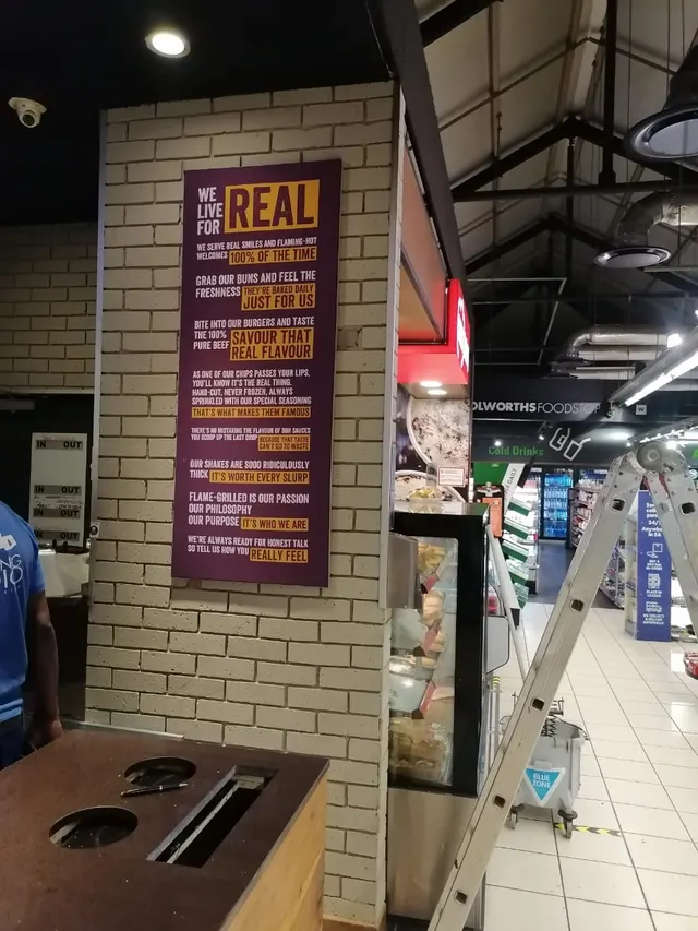 Steers — interior signage, photograph 2