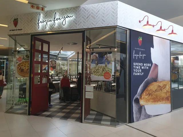 Frozen for You Morningside Centre — installed signage