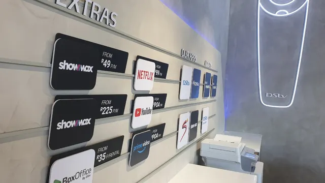 DSTV information wall graphics