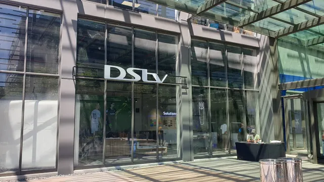 DSTV glass shopfront graphics