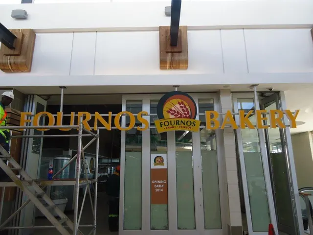 Fournos Bakery — interior signage, photograph 3
