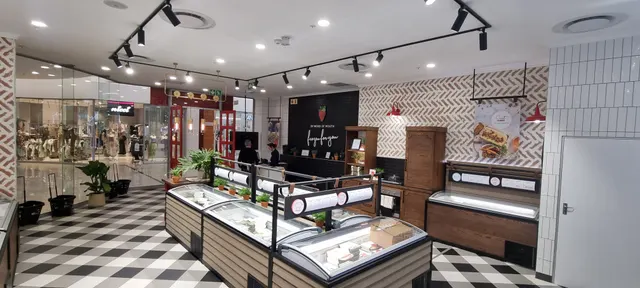 Interior signage, freezer displays and wall graphics at Bedford Centre