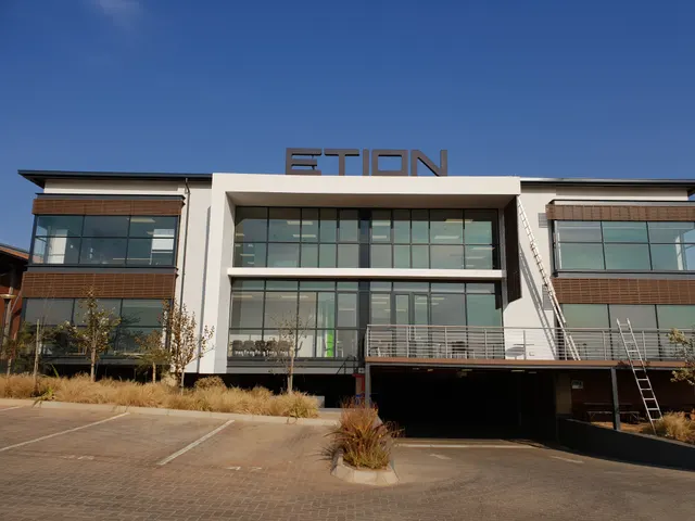 Signage for Etion building signage