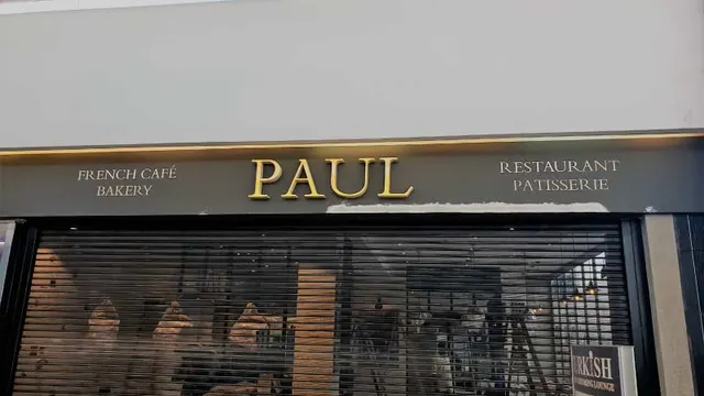 Paul — exterior signage, photograph 6