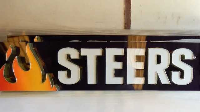 Steers — exterior signage, photograph 9